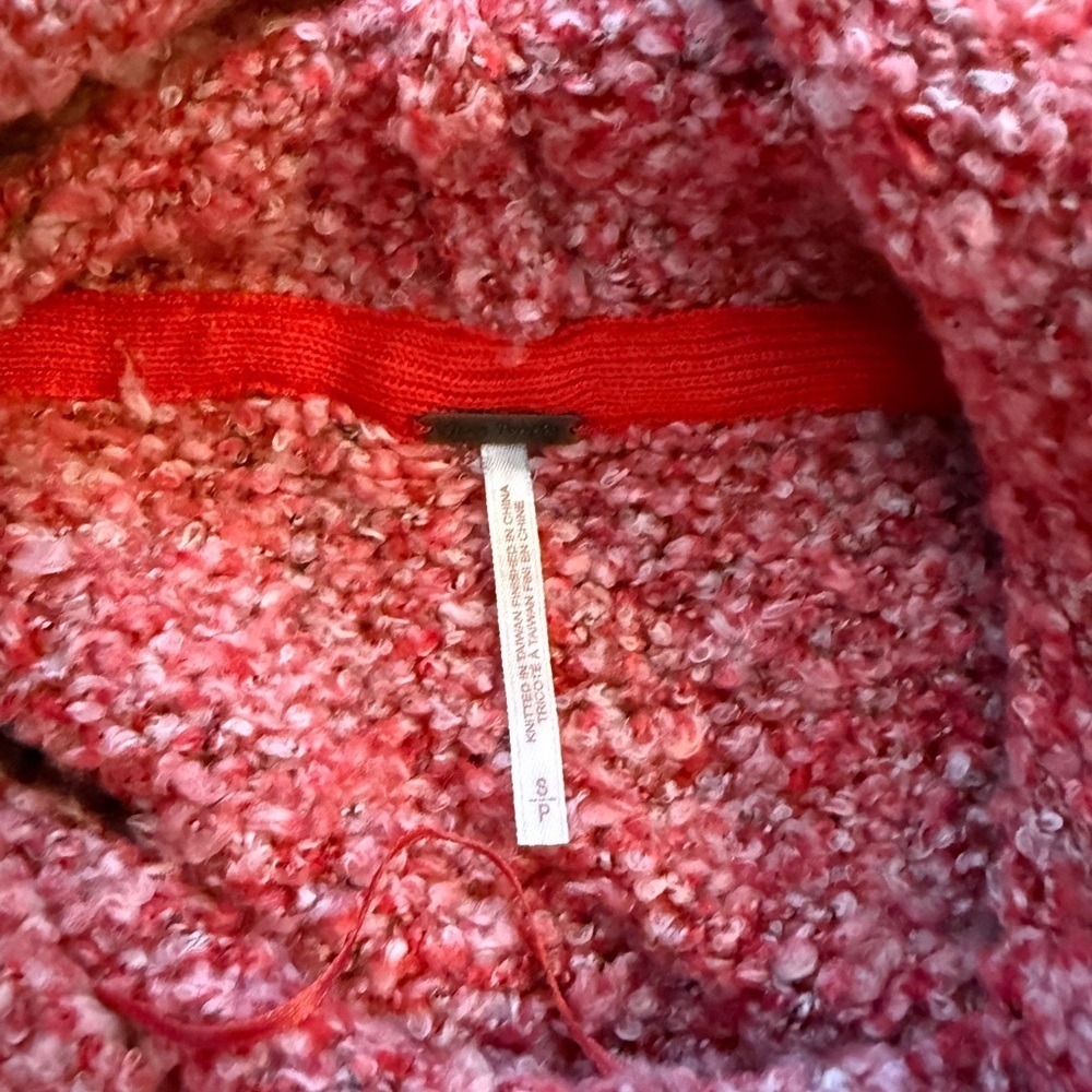 Free People Pink Cowl Neck Sweater - Picture 6 of 7